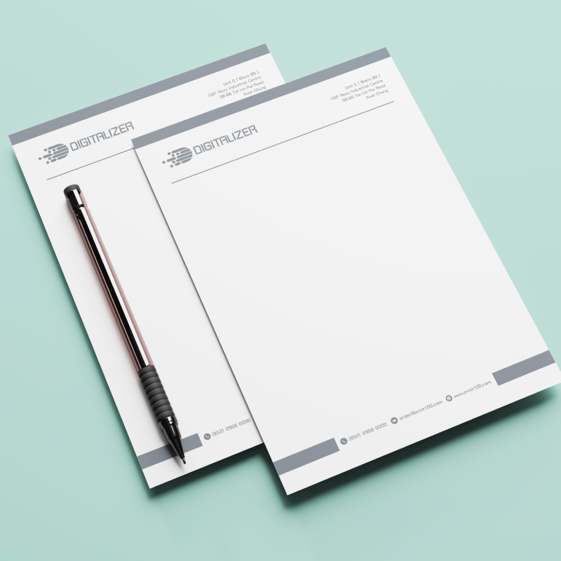 專色信紙Spot Letterhead